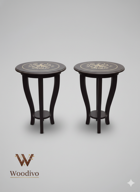 Woodivo Round Side Table