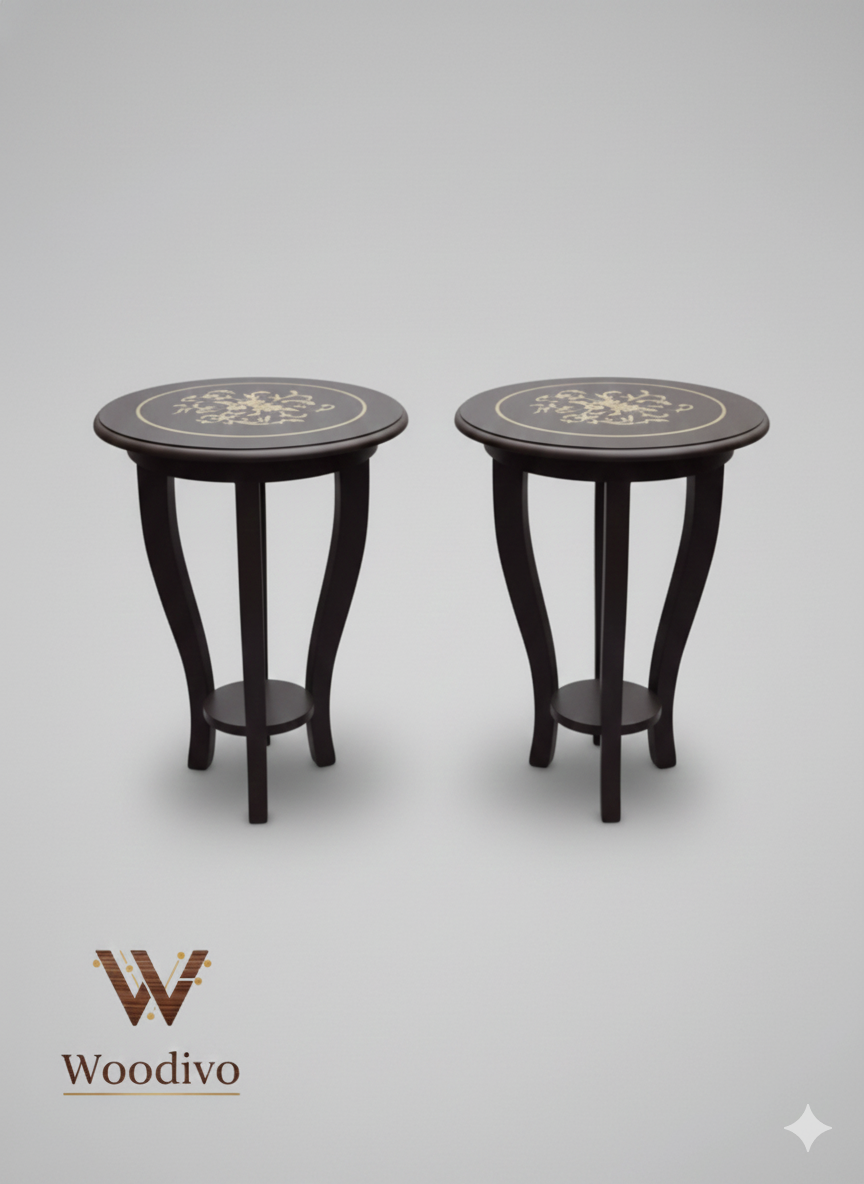 Woodivo Round Side Table