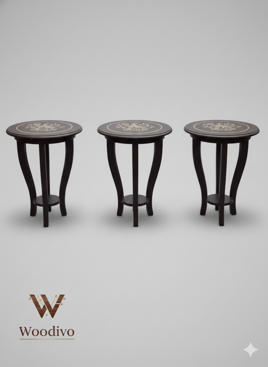 Woodivo Round Side Table